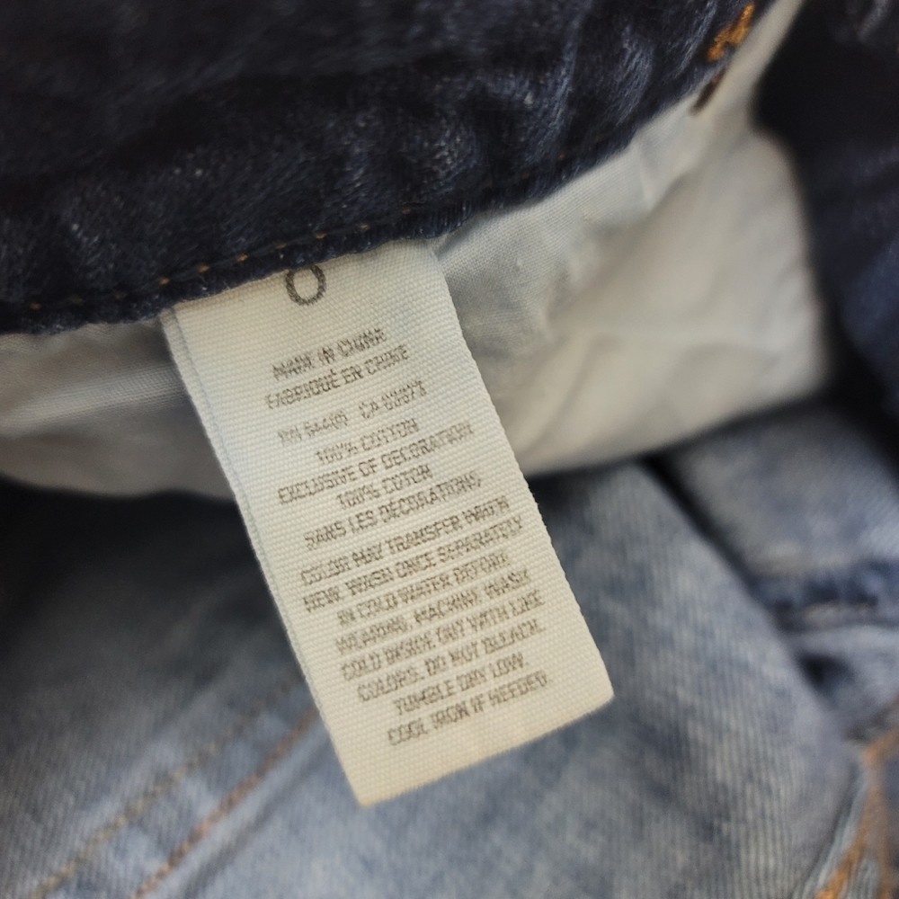 American Eagle Outfitters Women's Short Size 0 Medium Wash Denim - Picture 11 of 11